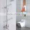 2016 New Fashion Stainless Steel Wall Mounted Bathroom Rain Shower Set