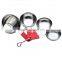 Stainless Steel 4pcs Measuring Cups and Spoons