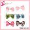 Hot sale jewelry in Europe countries exquisite double layers ribbon bow animal hair accessories (XH012-102)