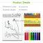 Non-toxic Waterproof Large Pencil Case with Painting Tool for Kids Painting