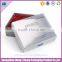 Silver white printing paper cosmetics box,cosmetic packaging box