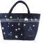 printed microfiber single compartment mummy bag