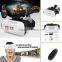 For mobile phone, 2nd Google VR BOX 3D Video Glasses Virtual Reality Glasses+Remote Controller White