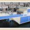 3/4 automatic screen printing machine with vacuum table for UV varnish on paper