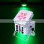 6pcs 6in1 RGWBA+UV LED Stage Par Light