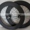 Super Strong synergybike 88mm Clincher 700c carbon track wheels with fixed gear hub single speed wheels