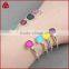 Smart bracelet 2015 gold jewelry fashion druzy drusy gemstone bracelet jewelry