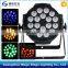 2016China high quality dmx 512 indoor 18pcs rgbwa led par light indoor led uplight