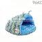 High quality and fashion color material waterproof washable cute pet cat dog house of rosey form