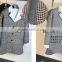 Plover case grid fabrics TR polyester/cotton elastic fabric all around women's jackets