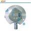 three hole stainless steel Electric contact manometre flange mounted