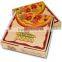 Corrugated pizza paper box round with logo