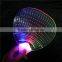 wholesale printing logo led hand fan led flashing hand fan