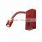 warm white Barcelona red goose neck bedding wall light