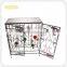 metal decorative wall mounted wine holder wine bottle display