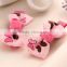 Butterfly Printed Ribbon Bow Hairclips,lavender wholesale hair accessories for kids                        
                                                                                Supplier's Choice