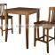 Classic Cherry wooden dining table and chair furniture