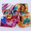 Print 100% silk satin square scarf