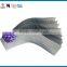 Aluminium foil bag one side clear one side foil pouch with zipper