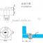 High quality zinc furniture cabinet Drawer Lock