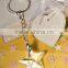 Crystal Star Shaped Wedding Keychain Glass Rhinestone Key Chain for Guests Gift