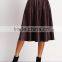 Guangzhou Wholesale Women Custom PU SKIRT