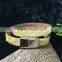 Leopard Print Horse Hair Thin Truth Leather Bracelet