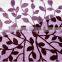 Leaves pattern 100% polyester flannel blanet