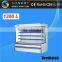 Used supermarket fruits vegetables display refrigerator and freezer case