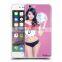 beautiful football girl phone case for Samsung Galaxy S6 for iphone 5 5s 6 6s plus Original wholesale