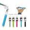 Pocket-Sized Monopod Selfie Stick with Rear View Mirror