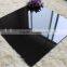 straight Black edge gloss glass tile 600x600 crystal clear glass porcelain