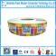Printing self adhesive paper labels