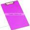 PS Plastic Clipboard