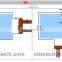 low price smart glass projection film,monitor touch foil