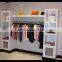 Kaierda Latest clothes display racks/wood dispaly shelf /clothing display shelf