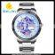 WJ-5402-2 2016 newest hot waterproof stainless steel strap automatic mechanical men watches