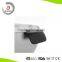 Stainless steel flour mixing bowl set of 3 with non-skid silicone bottom(black)