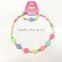 China suppliers colorful girls jewelry set novelty silicone teething necklace set for babies                        
                                                                                Supplier's Choice