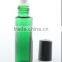 5ml amber small roll on glass bottle with cap