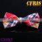 Fashion Cotton Plaid Mens Adjustable Bow Ties                        
                                                Quality Choice