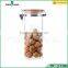 750ml empty glass storage jar mason jar with clip lid