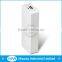 2015 new peoduct pure white portable mobile charger cellphone power bank for Sumsung galaxy S5