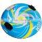 2014 hot sale inflatable snow tube, pvc towable snow tube