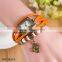 Cheap Leather Charm Ladies Bracelet Wrist Watch For Wholesale