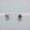 Best Selling Beautiful Pink Rhinestone Zinc Alloy Earring Set