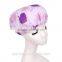 bouffant shower cap/nude swimming cap/flower shower cap