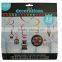 Red & Green Foild Hanging Swirl decoration for Christmas home party