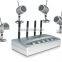 High quality 2.4GHZ wireless monitor 4 CCTV cameras mini DVR for warehouse factory office house