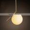 Europe Style Lamp Glass Iron Material Lighting Pendant Light